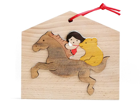 絵馬(駆ける馬と金太郎)タイプA
