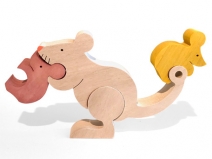 動かせるネズミの親子2