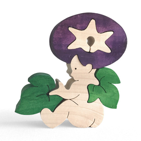 夏の組み木 木のおもちゃ杢・MOKU