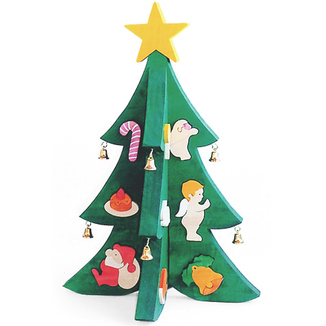 クリスマス 木のおもちゃ杢・MOKU