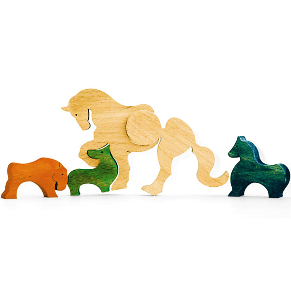 みるくま　様　お伺い家具 楽天市場】OUTLET着せ替えパズルくまさんファミリー〈72pcs