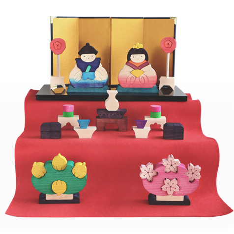 たもとびな 木のおもちゃ杢・MOKU