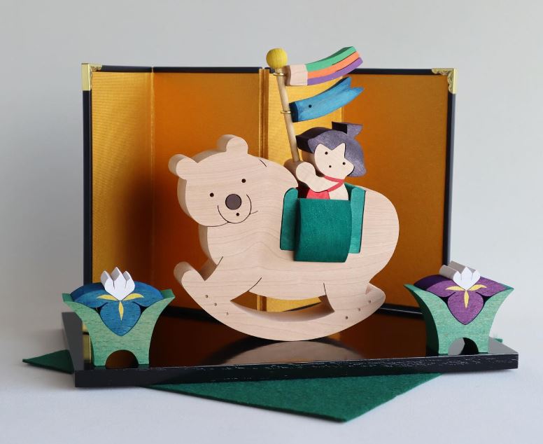五月人形Iセット 木のおもちゃ杢・MOKU